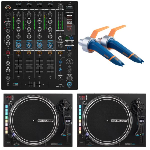 Reloop RMX-95 RP 8000 MK2 Bundle Avis : Prime impression de mix derrière les platines