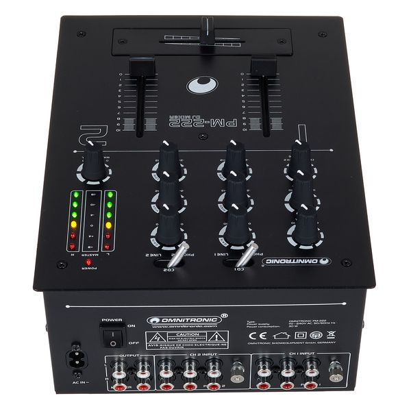 Détail vue 4 — Omnitronic PM-222