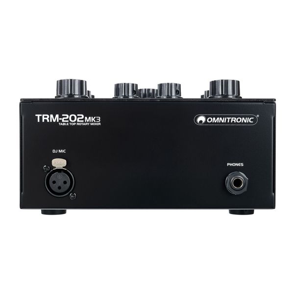 Détail vue 4 — Omnitronic TRM-202 MK3 HP Bundle