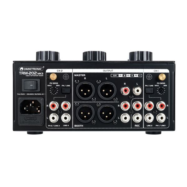 Détail vue 7 — Omnitronic TRM-202 MK3 HP Bundle