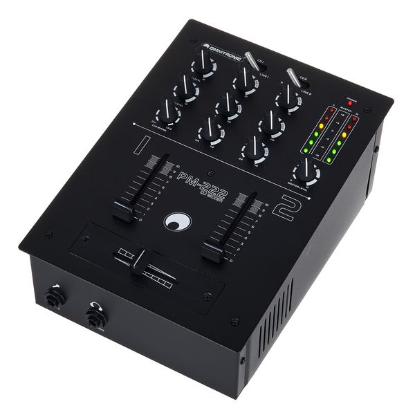 Omnitronic PM-222: test complet du mixer compact 2 canaux