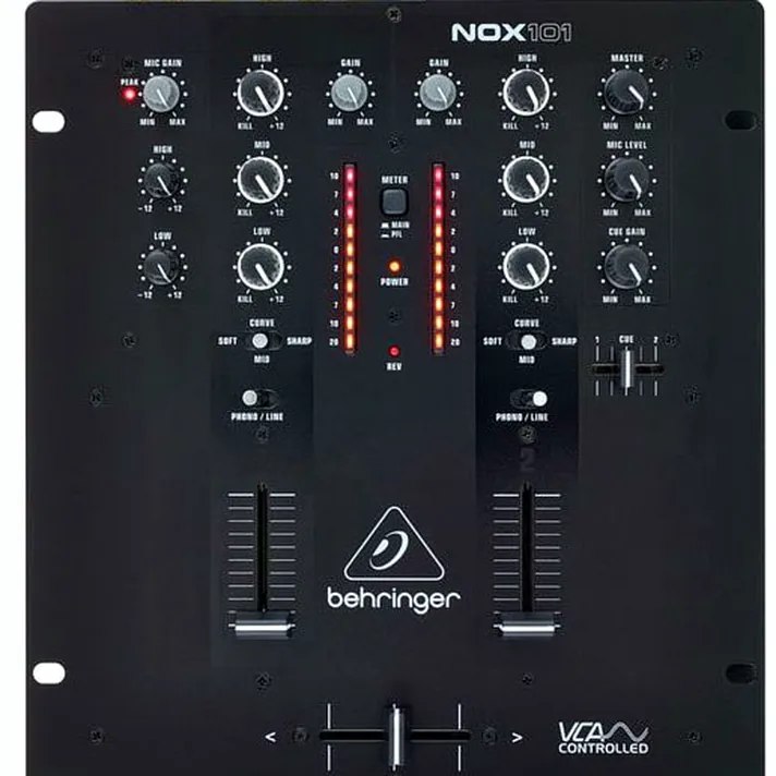 Détail vue 4 — Behringer NOX101 DJ-Mixer