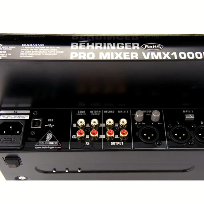 Détail vue 4 — Behringer VMX1000 USB