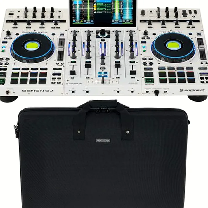 Denon Dj Prime 4 White Ctrl Bundle