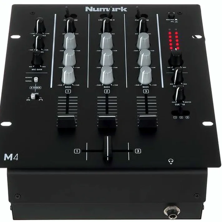 Détail vue 2 — Numark M 4 Black