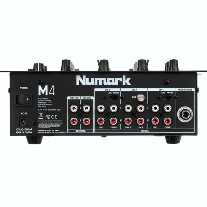 Détail vue 6 — Numark M 4 Black