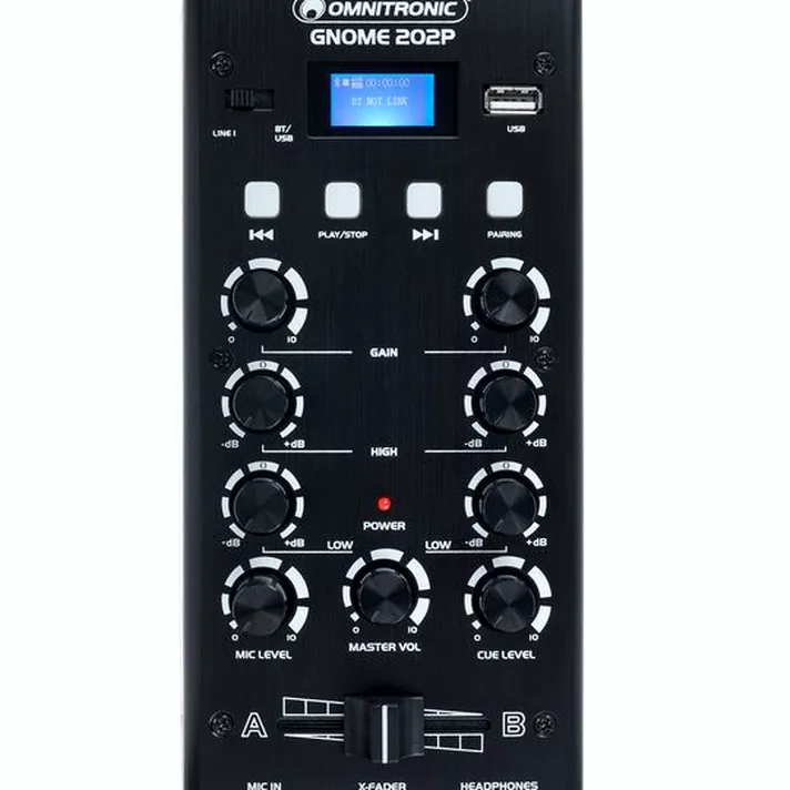 Détail vue 5 — Omnitronic GNOME 202P Black