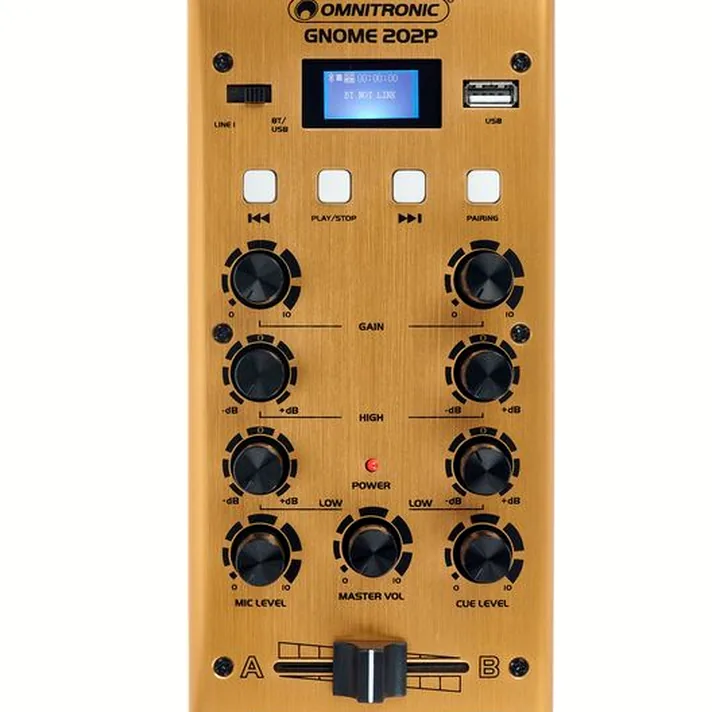 Détail vue 5 — Omnitronic GNOME 202P Gold