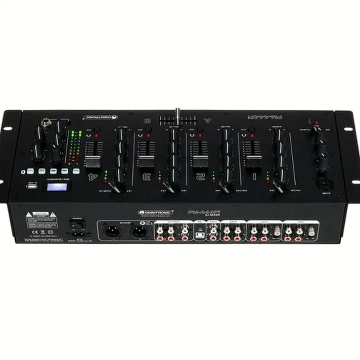 Détail vue 4 — Omnitronic PM-444Pi