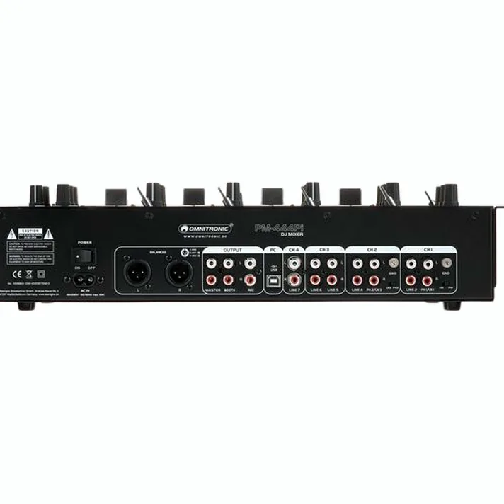 Détail vue 6 — Omnitronic PM-444Pi