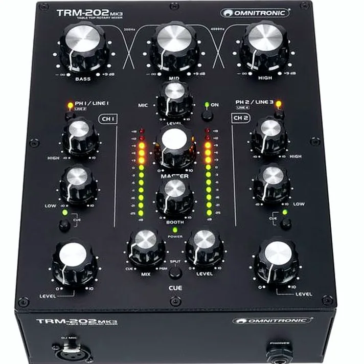 Détail vue 2 — Omnitronic TRM-202 MK3