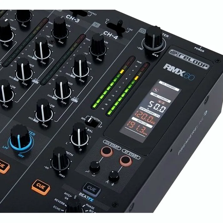 Reloop Rmx 60 Rp 4000 Bundle
