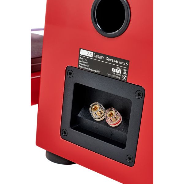 Détail vue 5 — Pro-Ject Juke Box E1 HiFi Set red