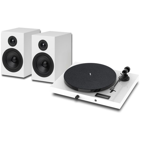Détail vue 1 — Pro-Ject Juke Box E1 HiFi Set white