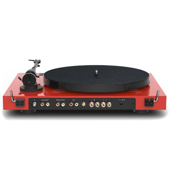 Détail vue 2 — Pro-Ject Juke Box E1 HiFi Set red
