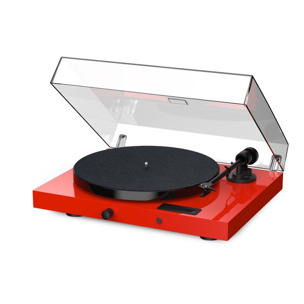 Détail vue 3 — Pro-Ject Juke Box E1 HiFi Set red