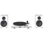 Test Pro-Ject Juke Box E1 HiFi Set blanc: platine vinyle et enceintes