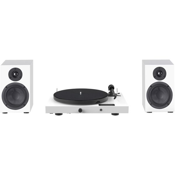 Test Pro-Ject Juke Box E1 HiFi Set blanc: platine vinyle et enceintes