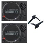 Test Technics 2x SL-1210MK 7 Club Set: platines noires haute fidélité