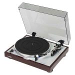 Test Thorens TD 403 DD noyer brillant: platine vinyle entraînement direct